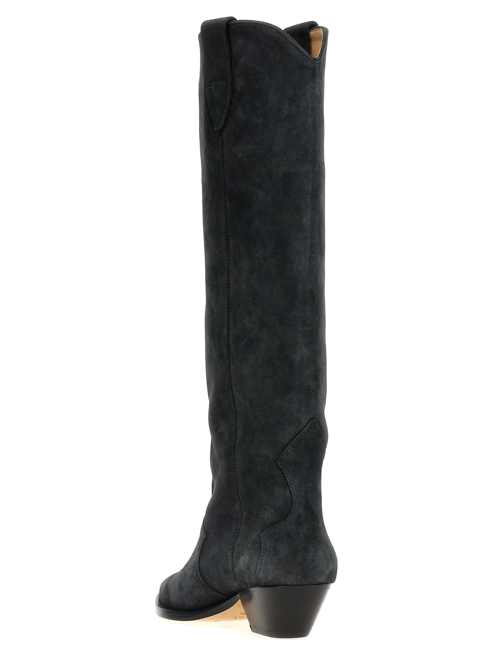 Denvee boots Black Calfskin Leather (bos Taurus) Boots, Ankle