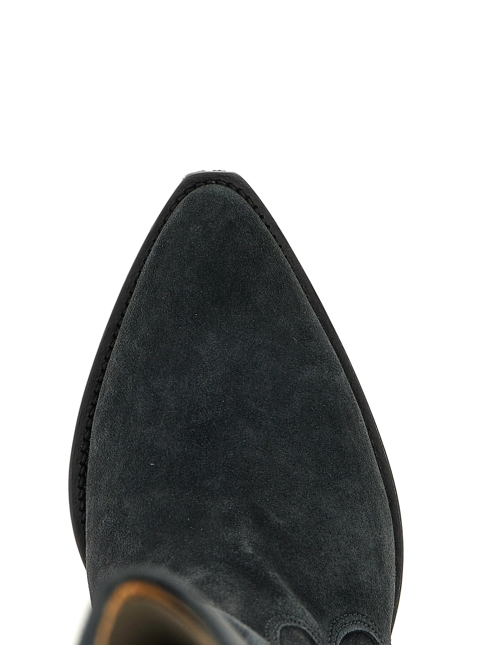 Denvee boots Black Calfskin Leather (bos Taurus) Boots, Ankle