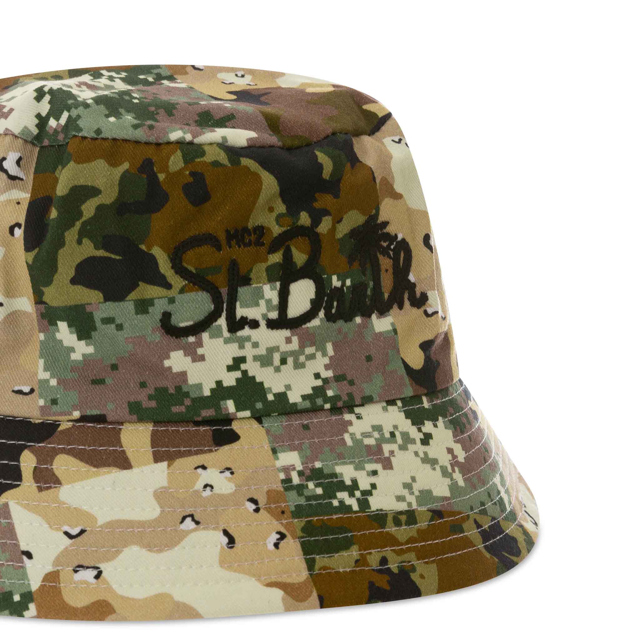 Camouflage Bucket Hat Green
