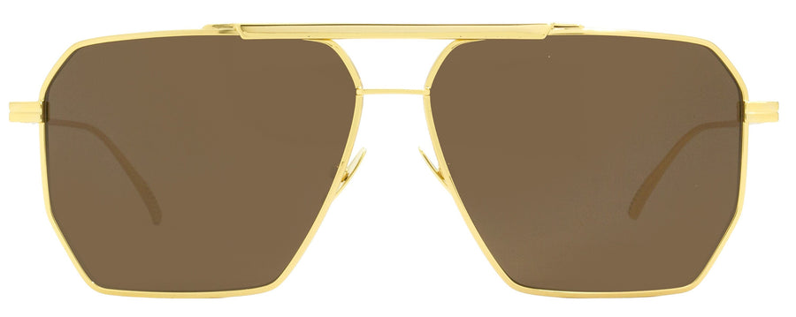 Bottega Veneta BV1012S Metal sunglasses in gold