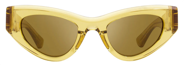 Bottega Veneta BV1142S Acetate sunglasses in yellow