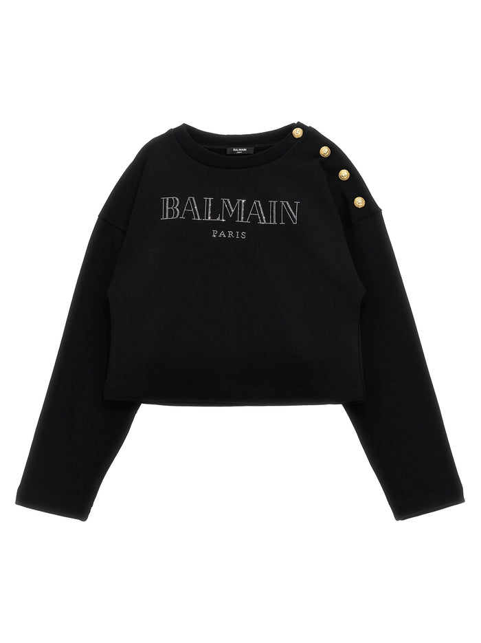 Balmain Vintage sweatshirt Black Cotton