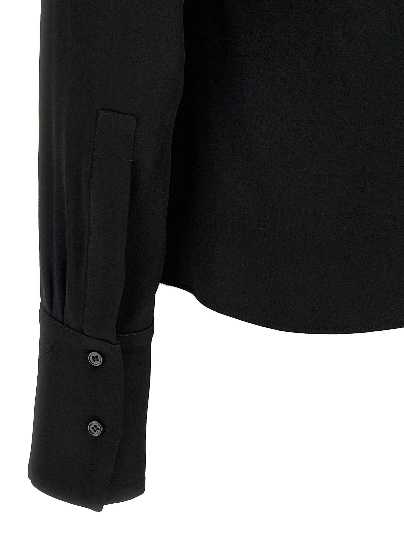 Viscose Blouse Black Shirt