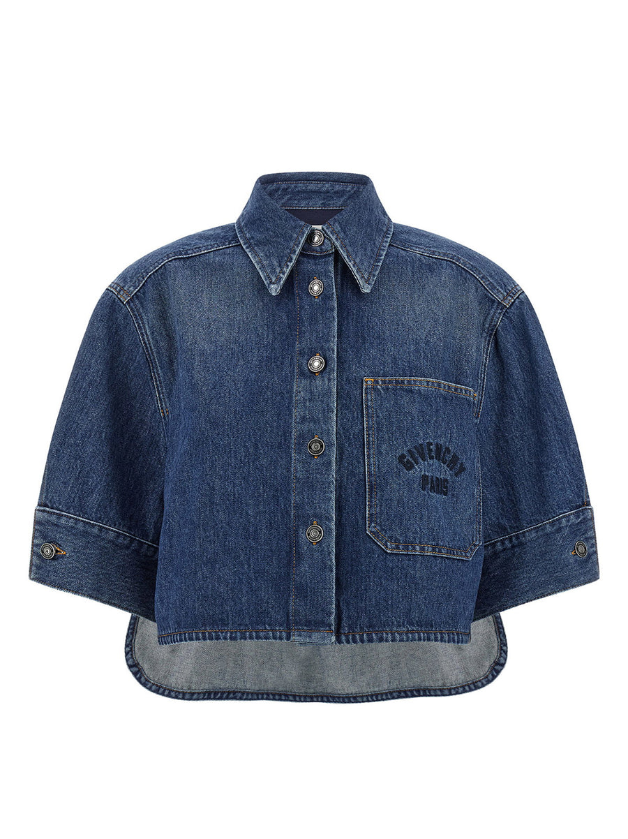 Givenchy Denim Shirt — Blue