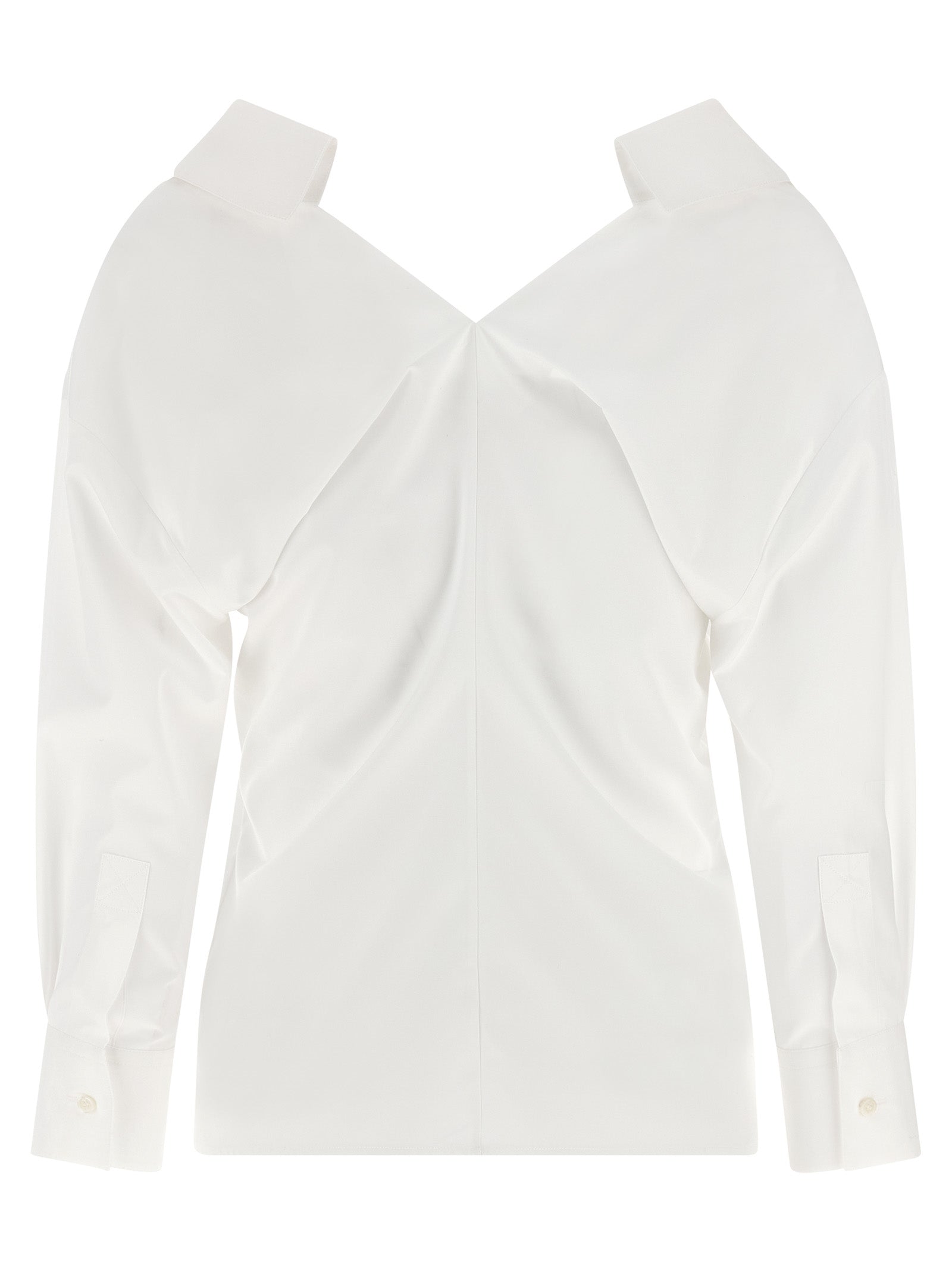 Cut-out shirt White Cotton Shirt, Blouse