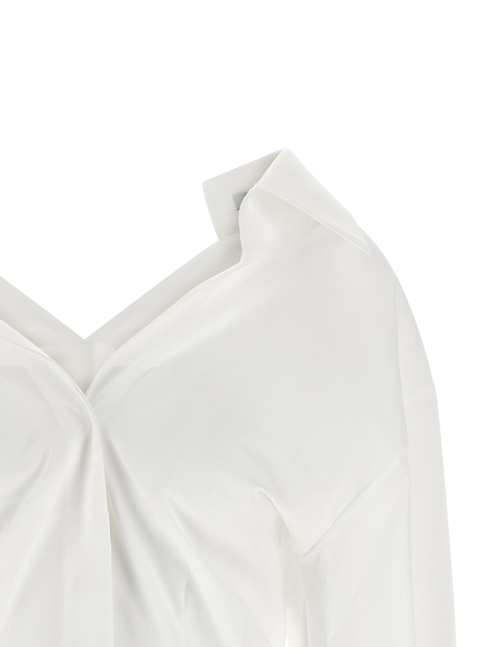 Cut-out shirt White Cotton Shirt, Blouse