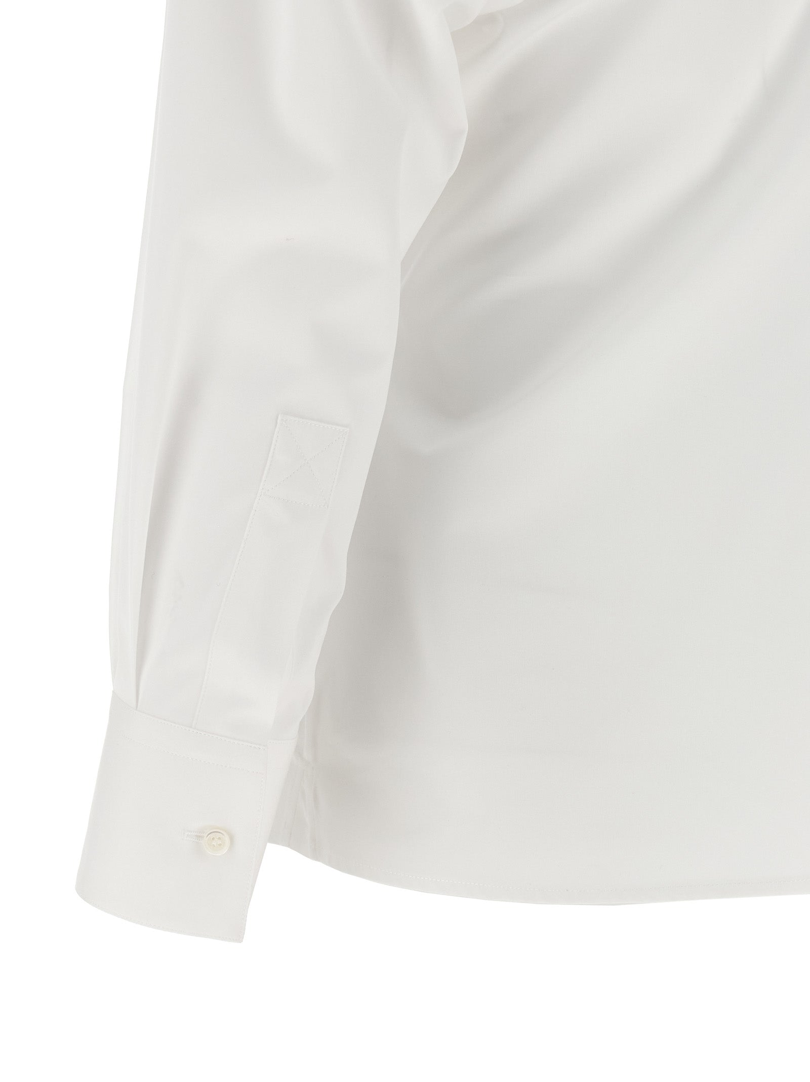 Cut-out shirt White Cotton Shirt, Blouse
