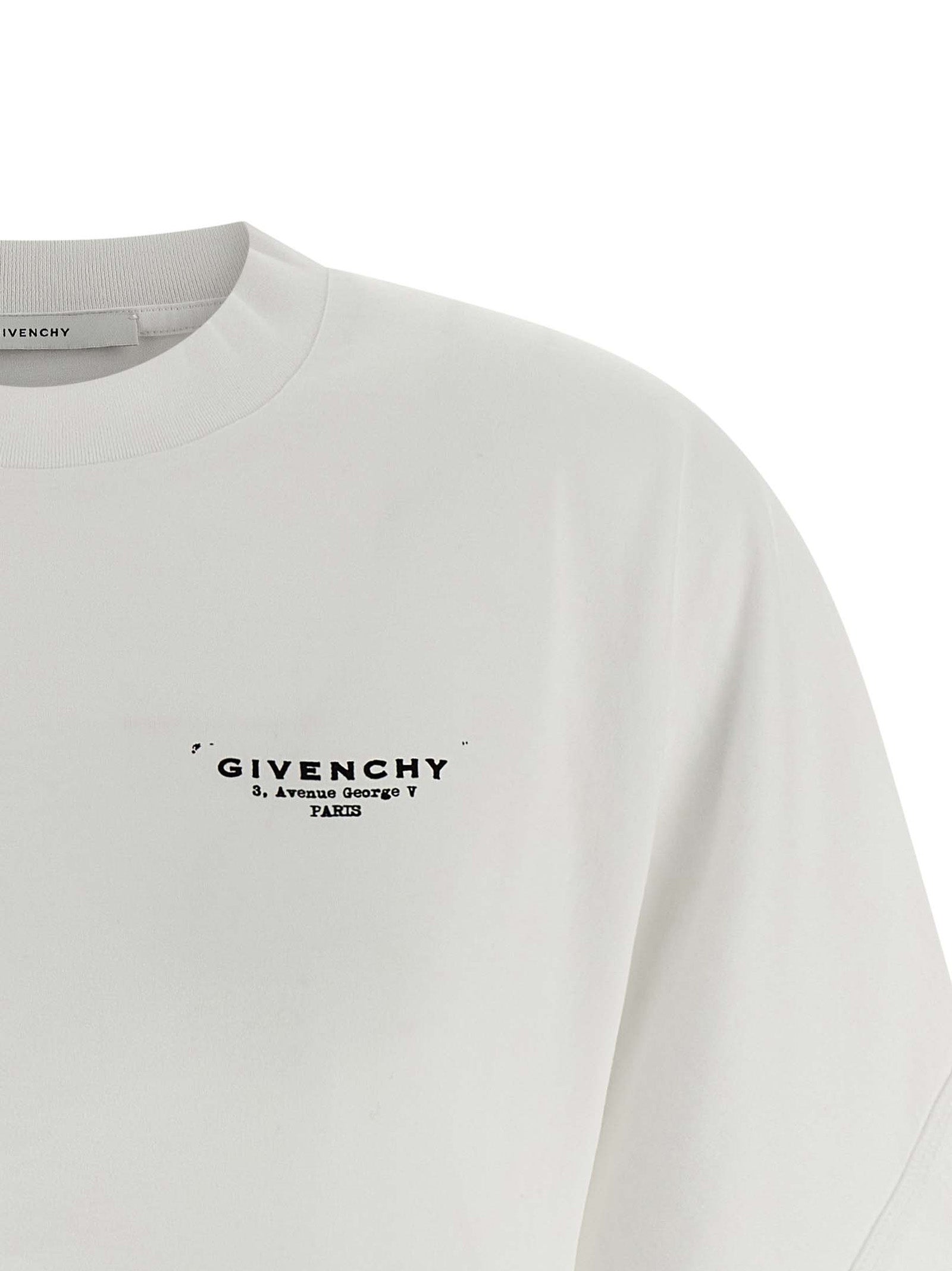 Cropped T-shirt White Cotton