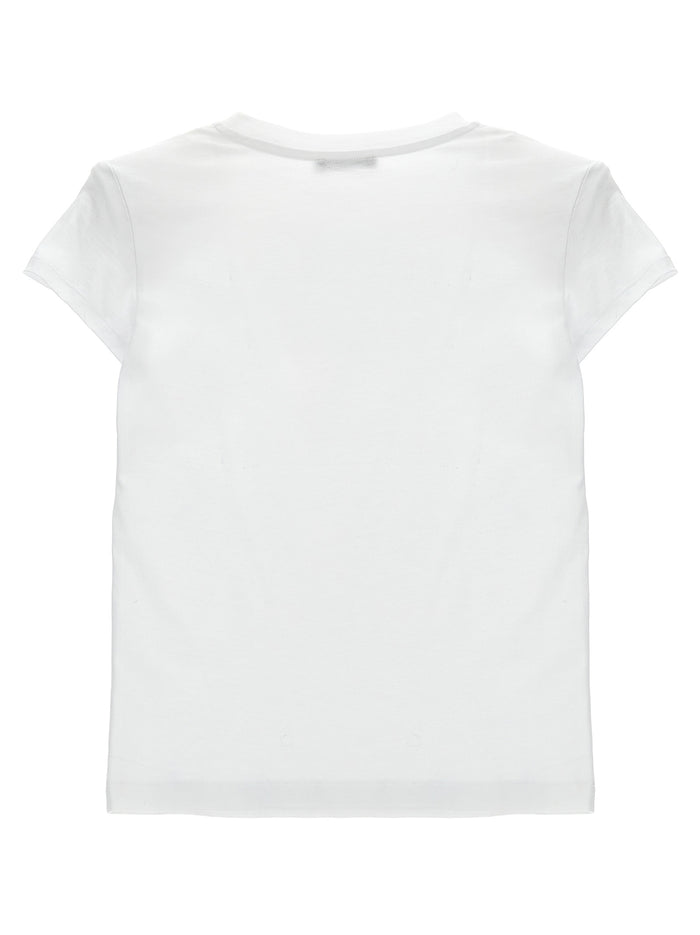 Logo T-shirt White Cotton