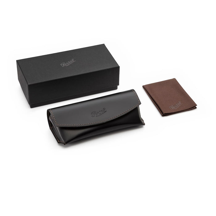 PO3048s 1103B1 Grigio Acetate Occhiali Sole