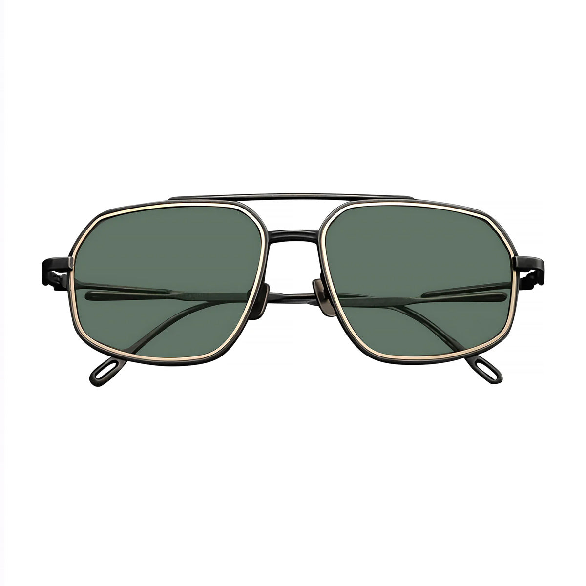 Capote Eyewear C007 Paper Clip BLK Black Nero Titanium Occhiali Da Sole