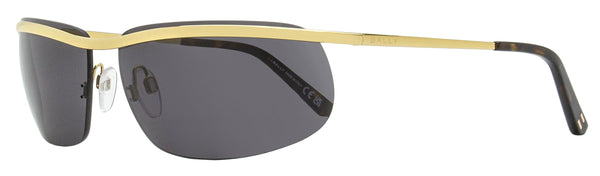 Bally BY0111 Metal/Acetate sunglasses in gold