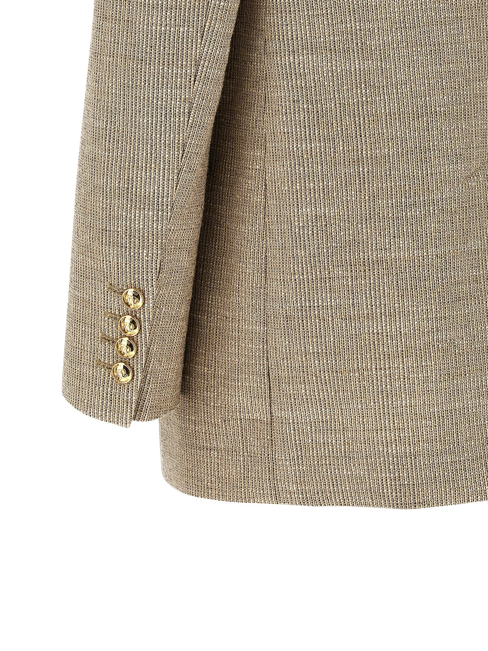 Marisa Blazer Beige Linen Blazer, Suits