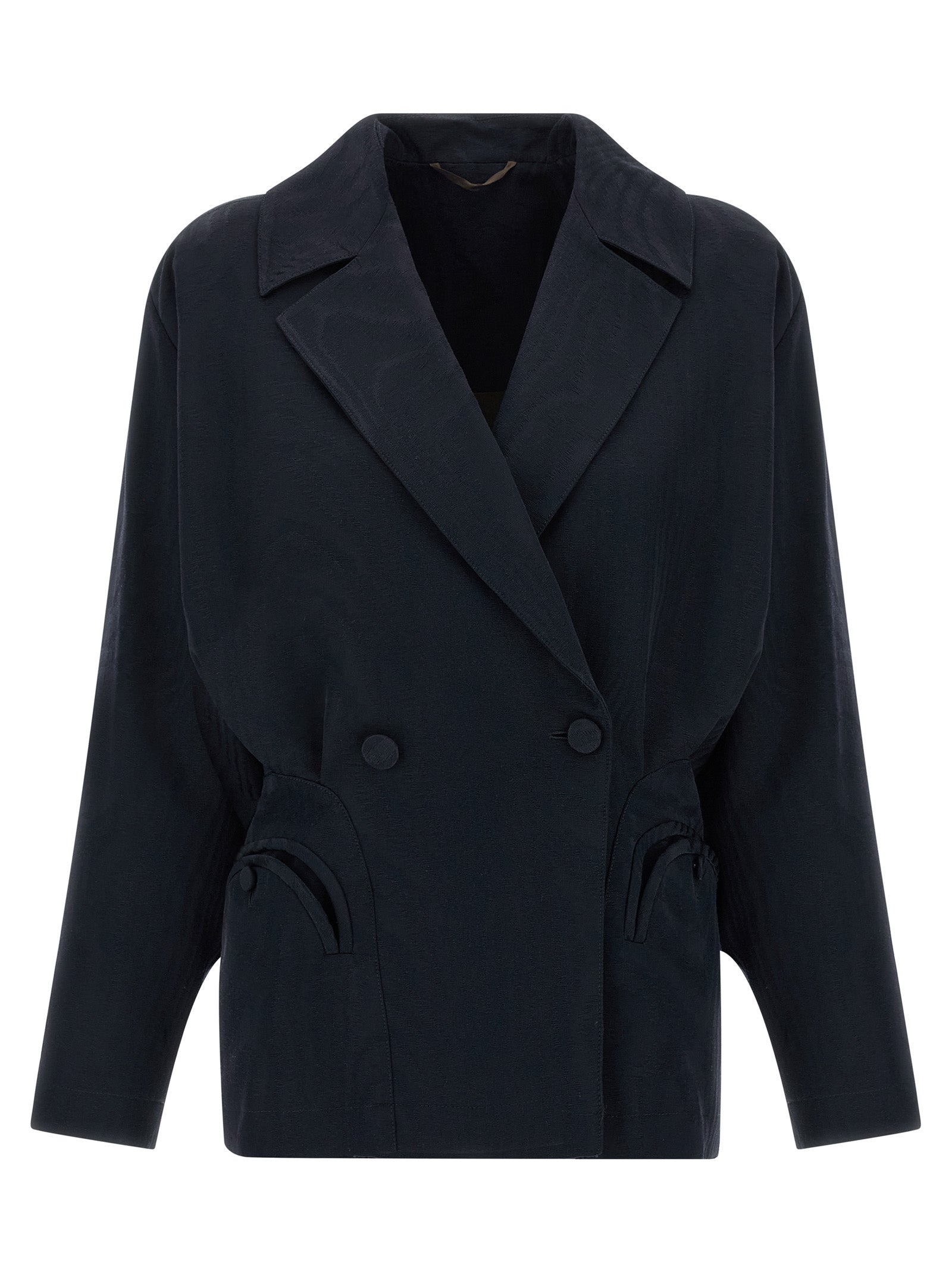 Sharewood Ares blazer Blue Viscose Blazer, Suits