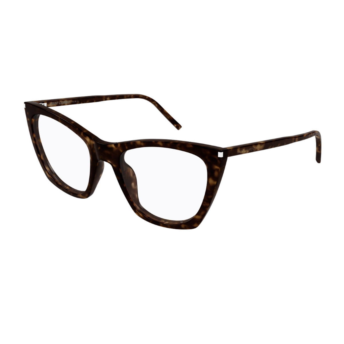 Saint Laurent SL 214 Kate Thin OPT Linea Corner Angle 002 Havana Acetate Occhiali Da Vista