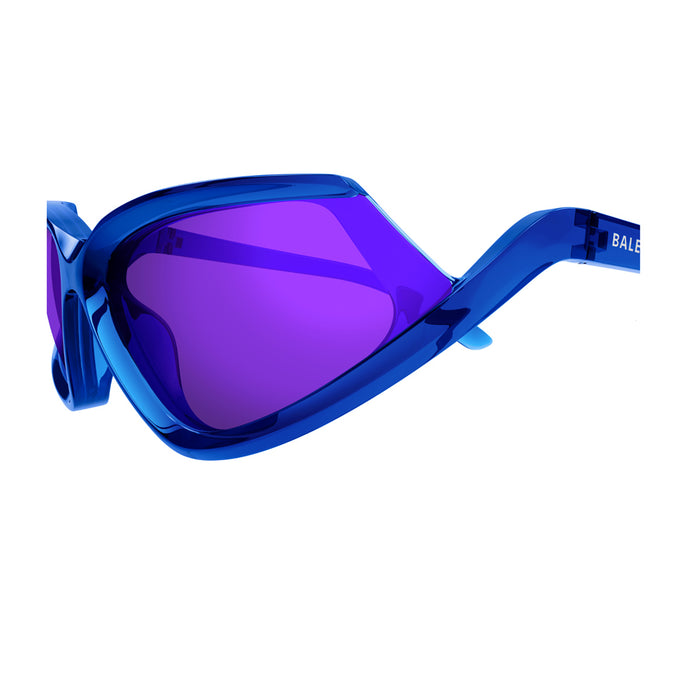 BB0289S 004 Blu Injected Occhiali Sole