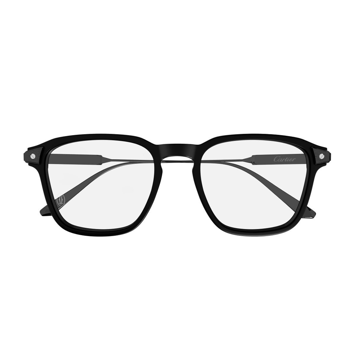 Cartier CT0611O Santos de 003 Black Matte Recycled Acetate/titanium Occhiali Da Vista