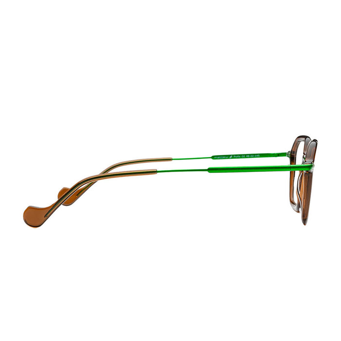 Matttew Fruity 1868 Marrone Verde Acetate/metal Occhiali Da Vista