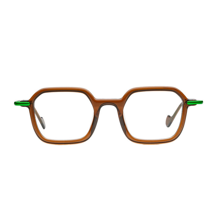 Matttew Fruity 1868 Marrone Verde Acetate/metal Occhiali Da Vista