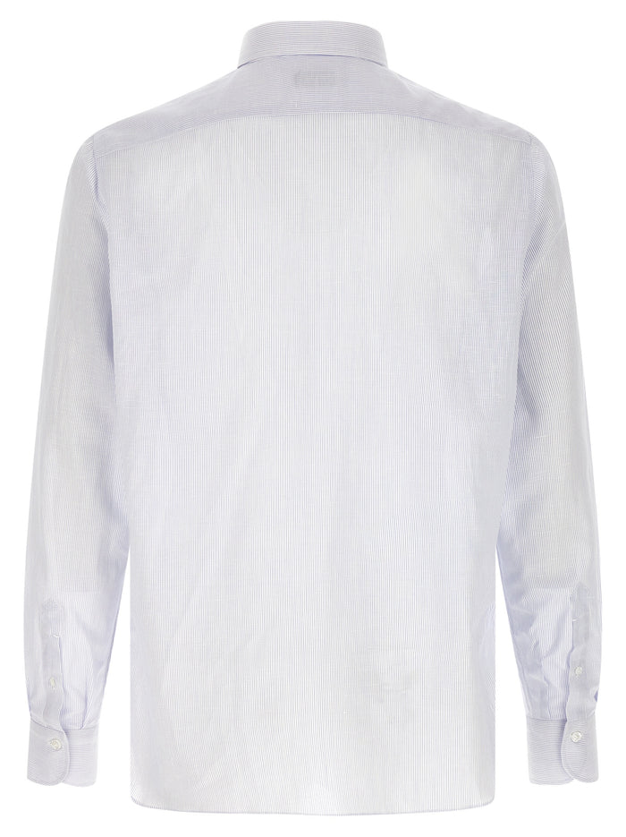 Porto blouse Light Blue Cotton Shirt