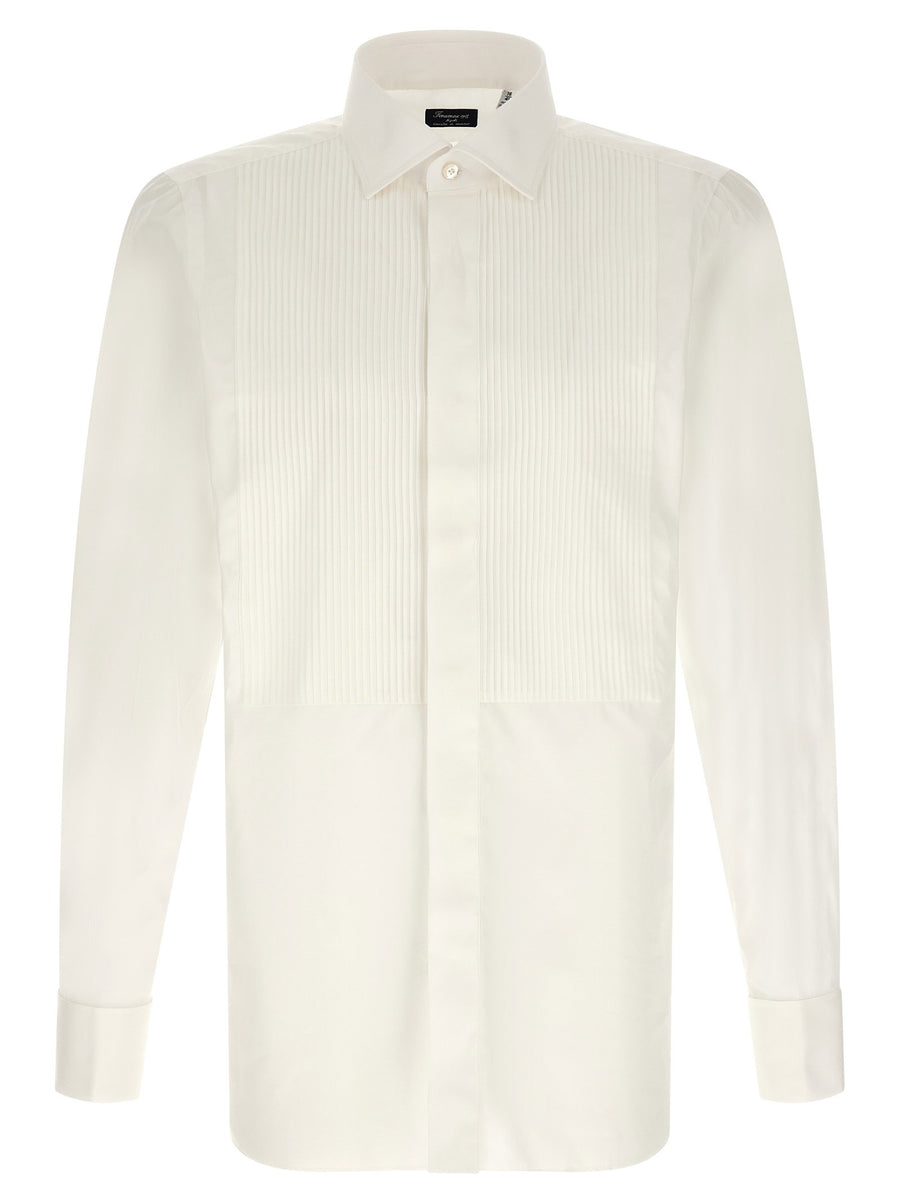 Finamore Napoli Classic Tuxedo Shirt