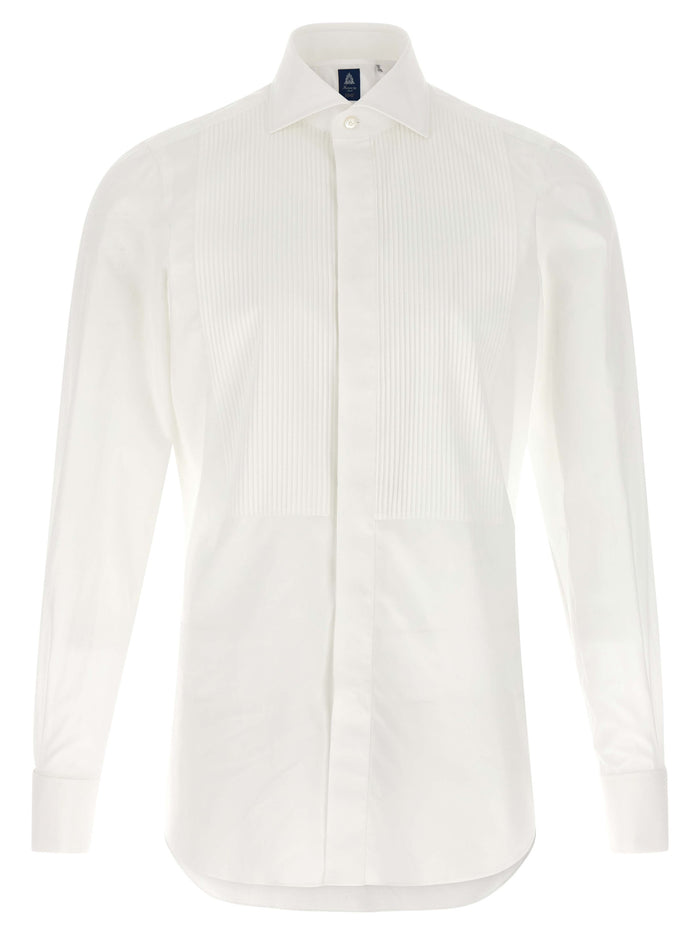 Eduardo shirt White Cotton Shirt, Blouse