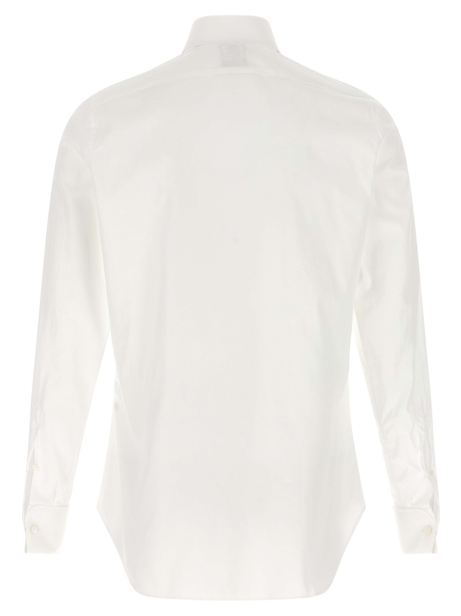 Eduardo shirt White Cotton Shirt, Blouse