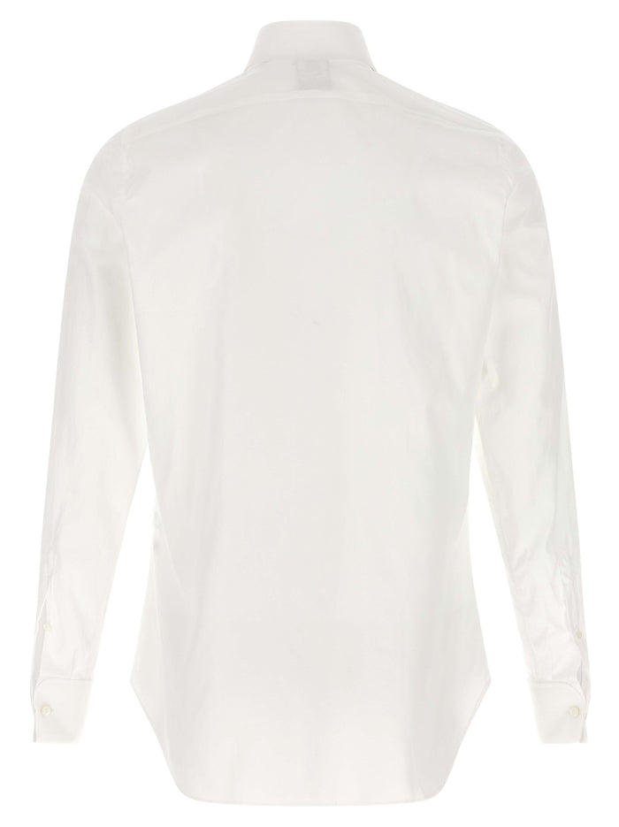 Eduardo shirt White Cotton Shirt, Blouse