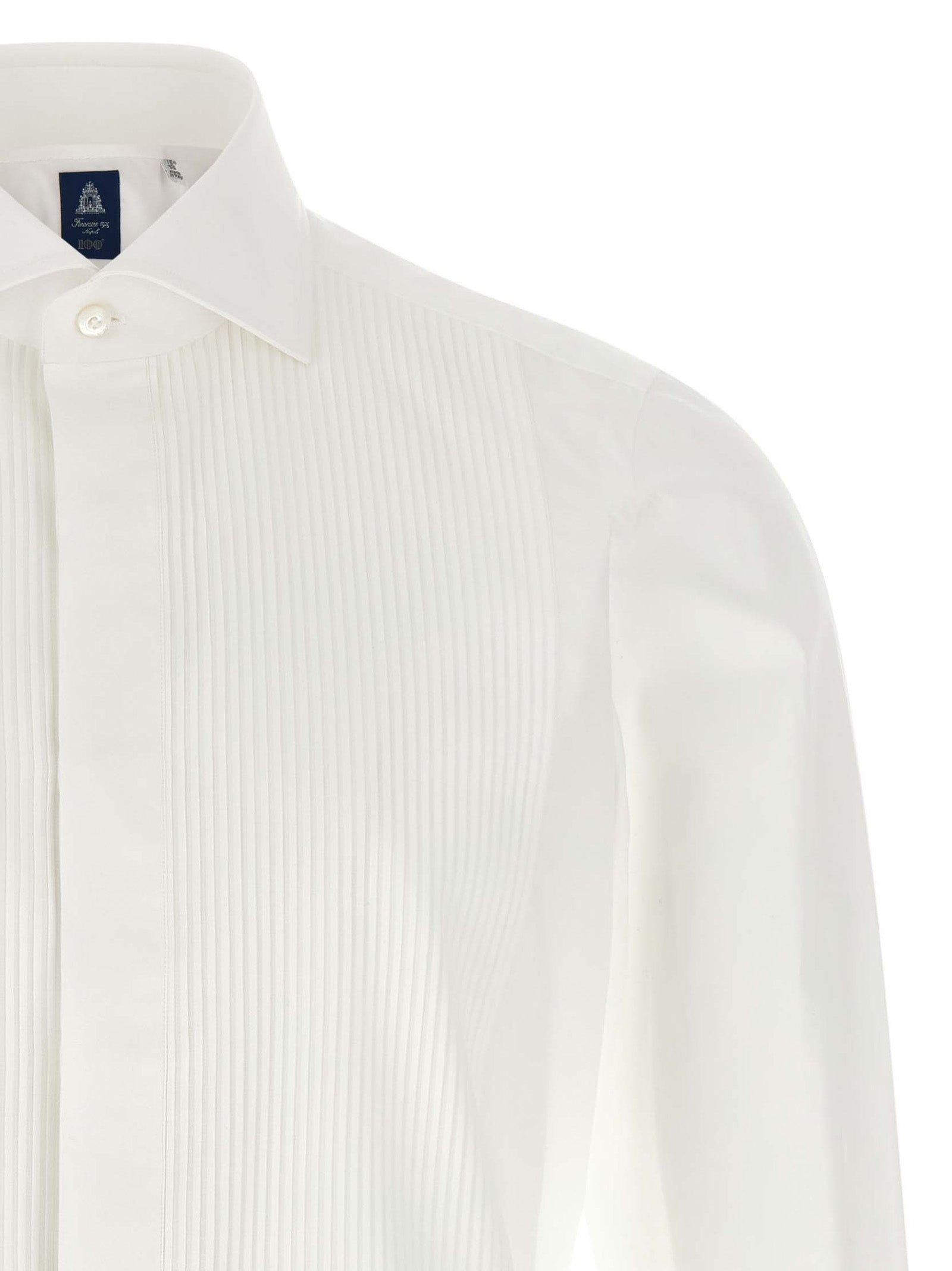 Eduardo shirt White Cotton Shirt, Blouse