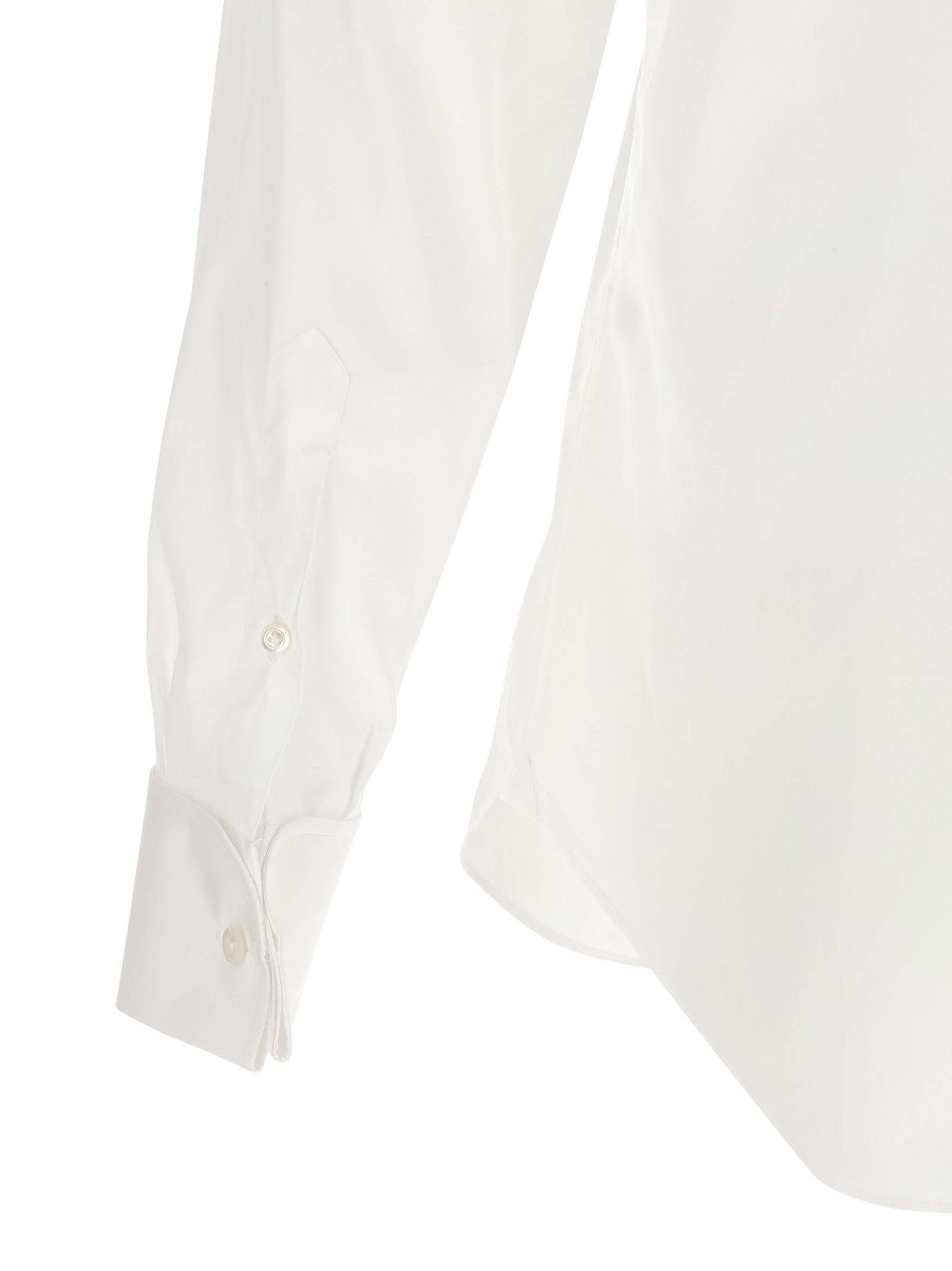 Eduardo shirt White Cotton Shirt, Blouse