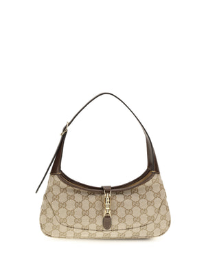 Medium Jackie Slim Shoulder Bag Vintag.sand/dk Brown Handbags