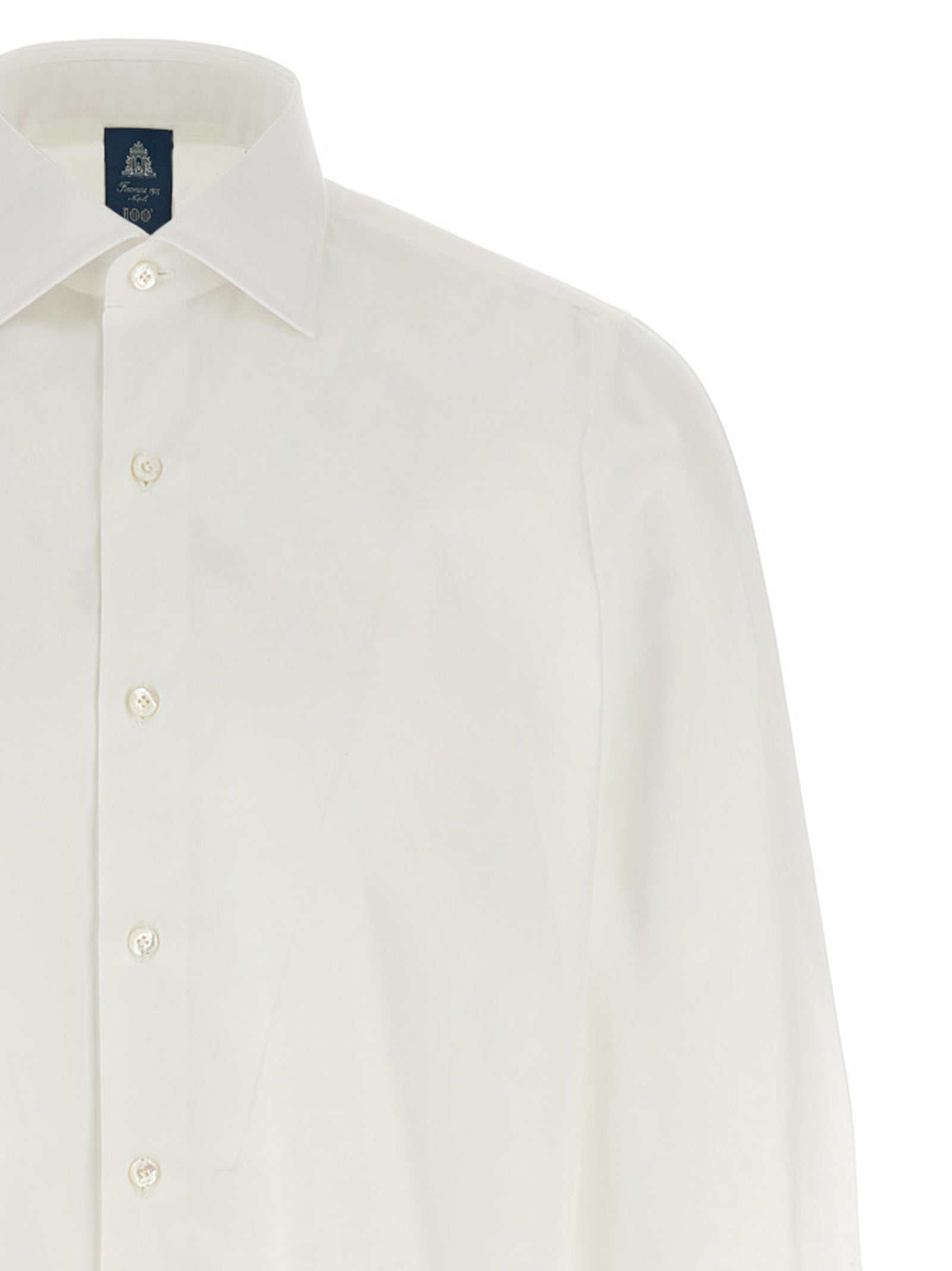 Napoli shirt White Cotton Shirt, Blouse