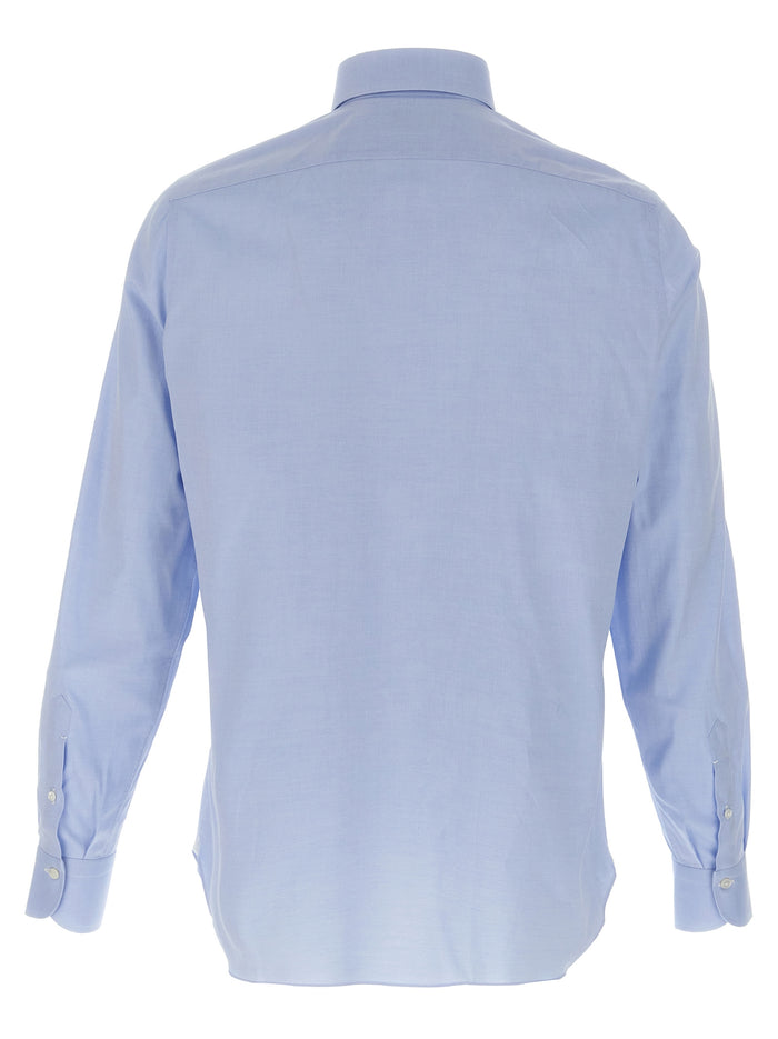 Napoli Shirt Light Blue Cotton Shirt, Blouse