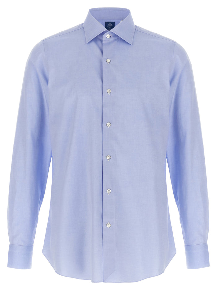 Napoli shirt Light Blue Cotton Shirt, Blouse