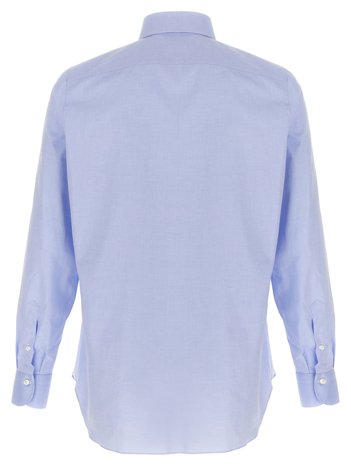 Napoli shirt Light Blue Cotton Shirt, Blouse