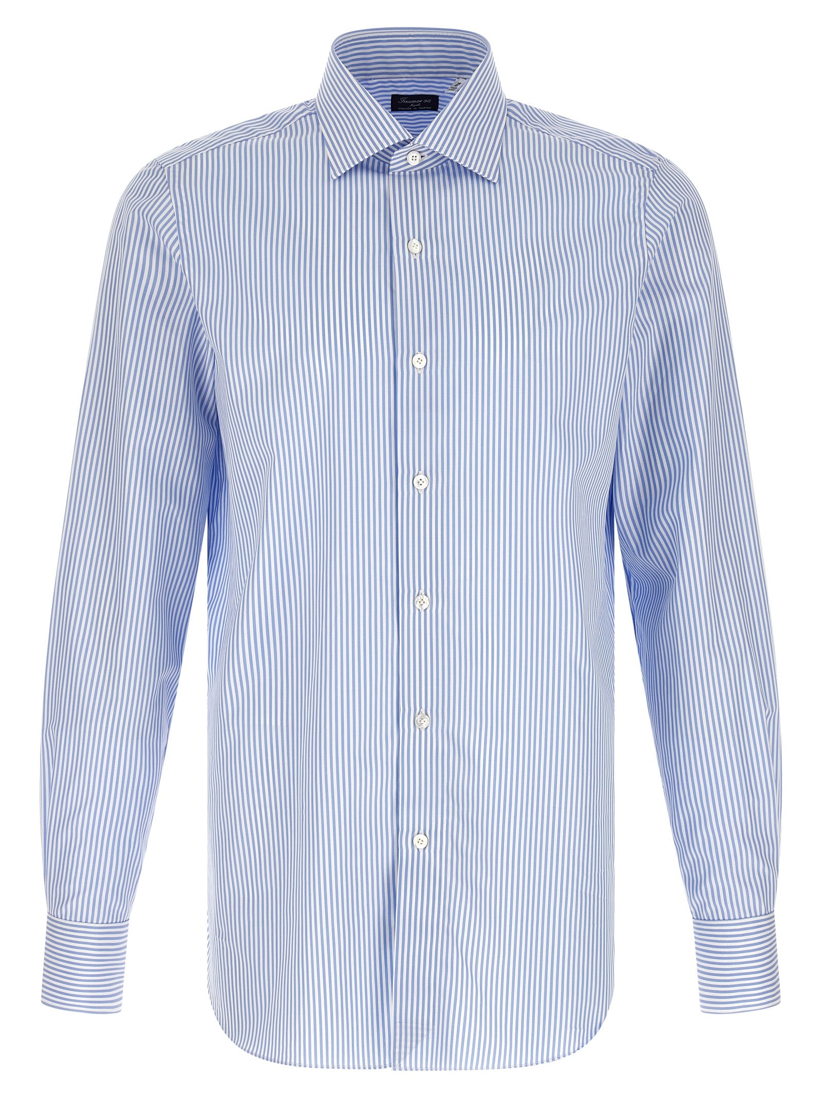 Napoli Shirt Light Blue Cotton Shirt, Blouse