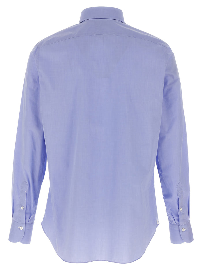 Napoli shirt Light Blue Cotton Shirt, Blouse