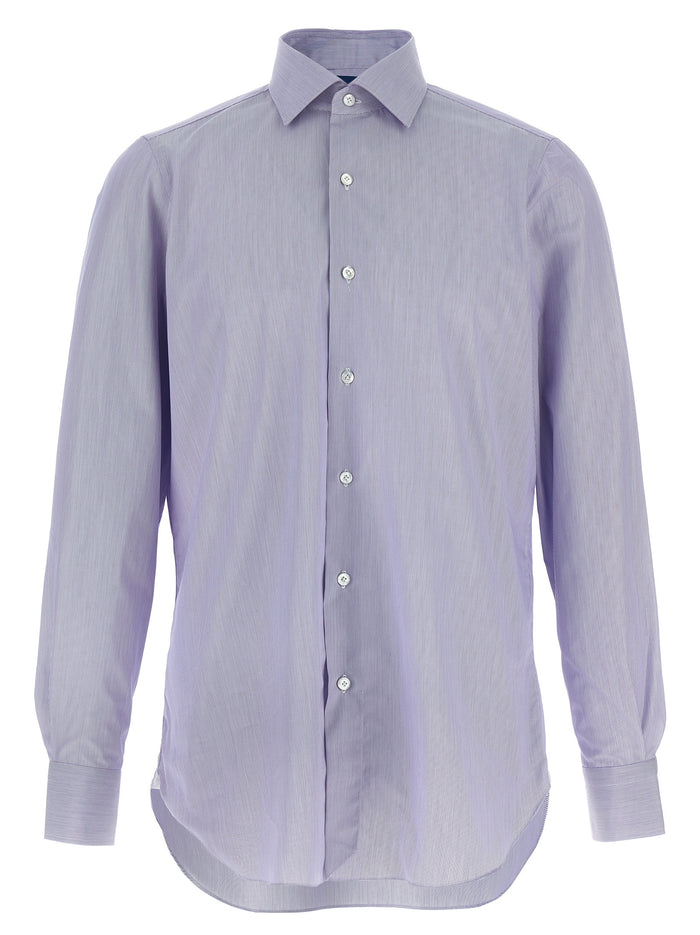 Napoli shirt Light Blue Cotton Shirt, Blouse