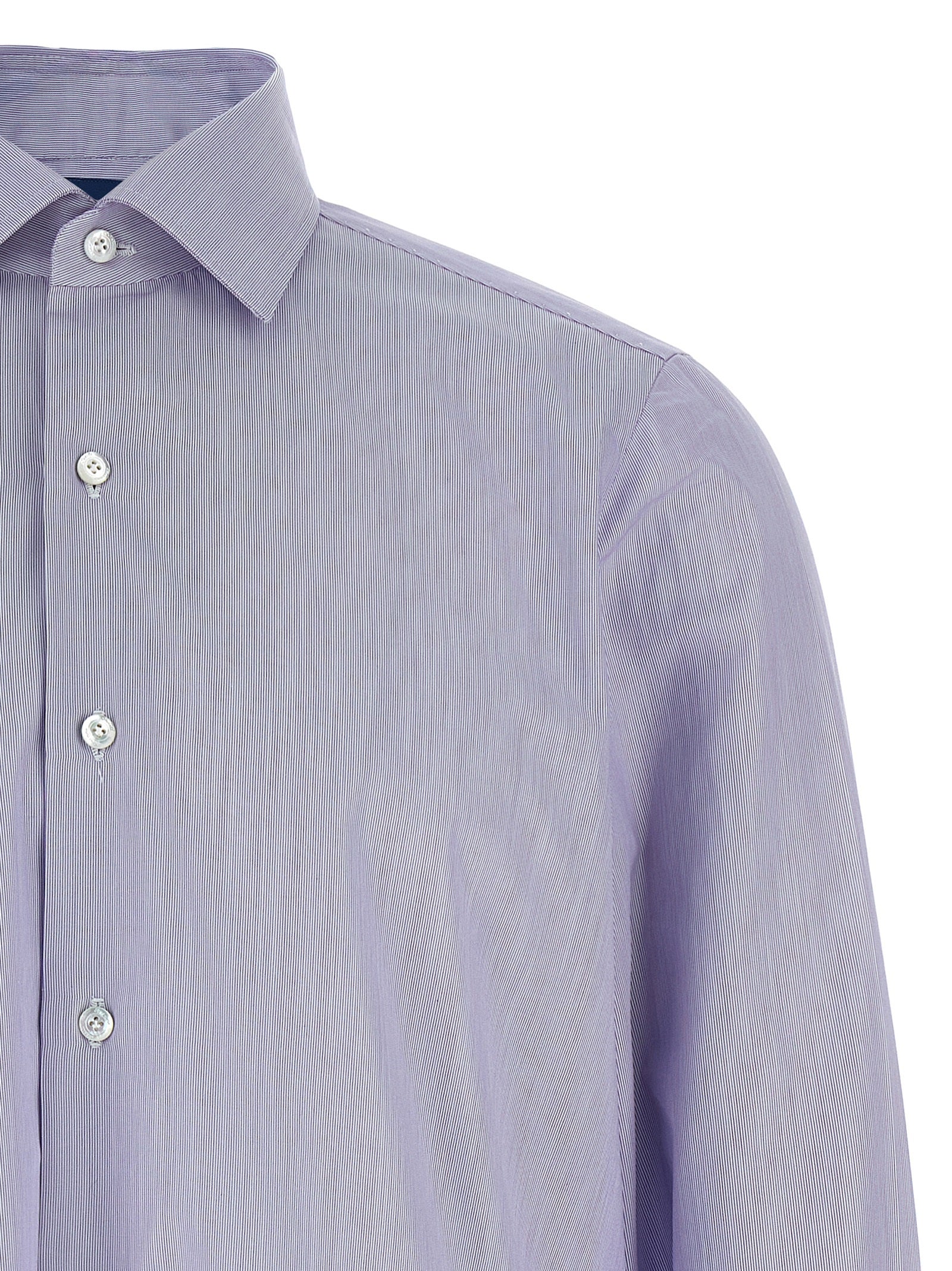 Napoli shirt Light Blue Cotton Shirt, Blouse