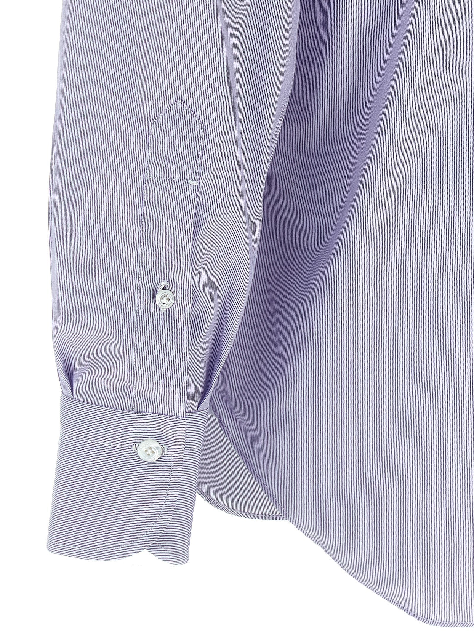 Napoli shirt Light Blue Cotton Shirt, Blouse