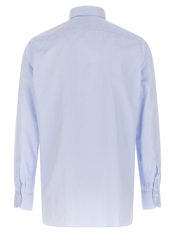 Napoli shirt Light Blue Cotton Shirt, Blouse