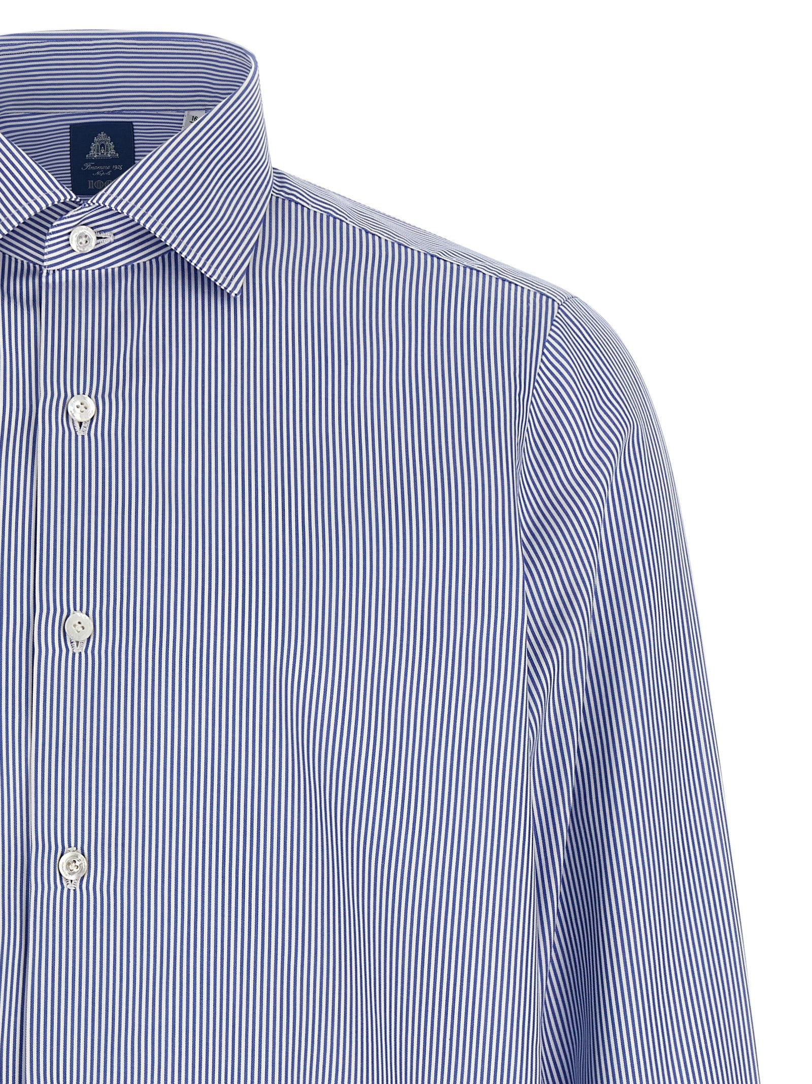 Napoli shirt Blue Cotton Shirt, Blouse