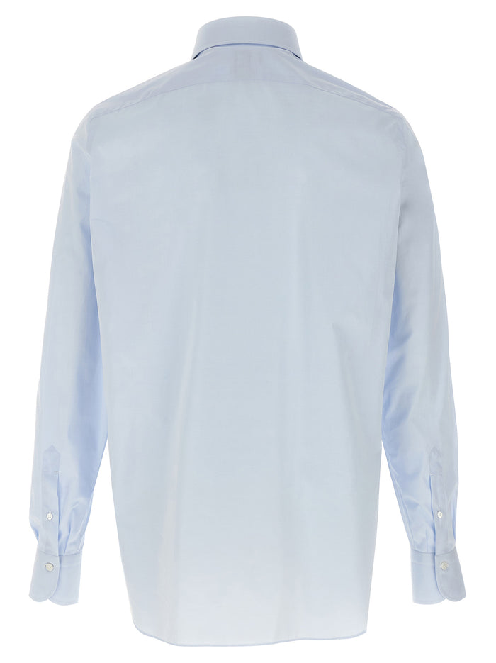Napoli shirt Light Blue Cotton Shirt, Blouse