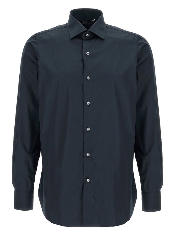 Finamore Napoli Shirt — Navy