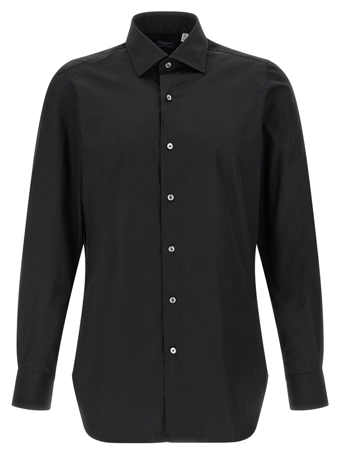 Napoli shirt Black Cotton Shirt, Blouse