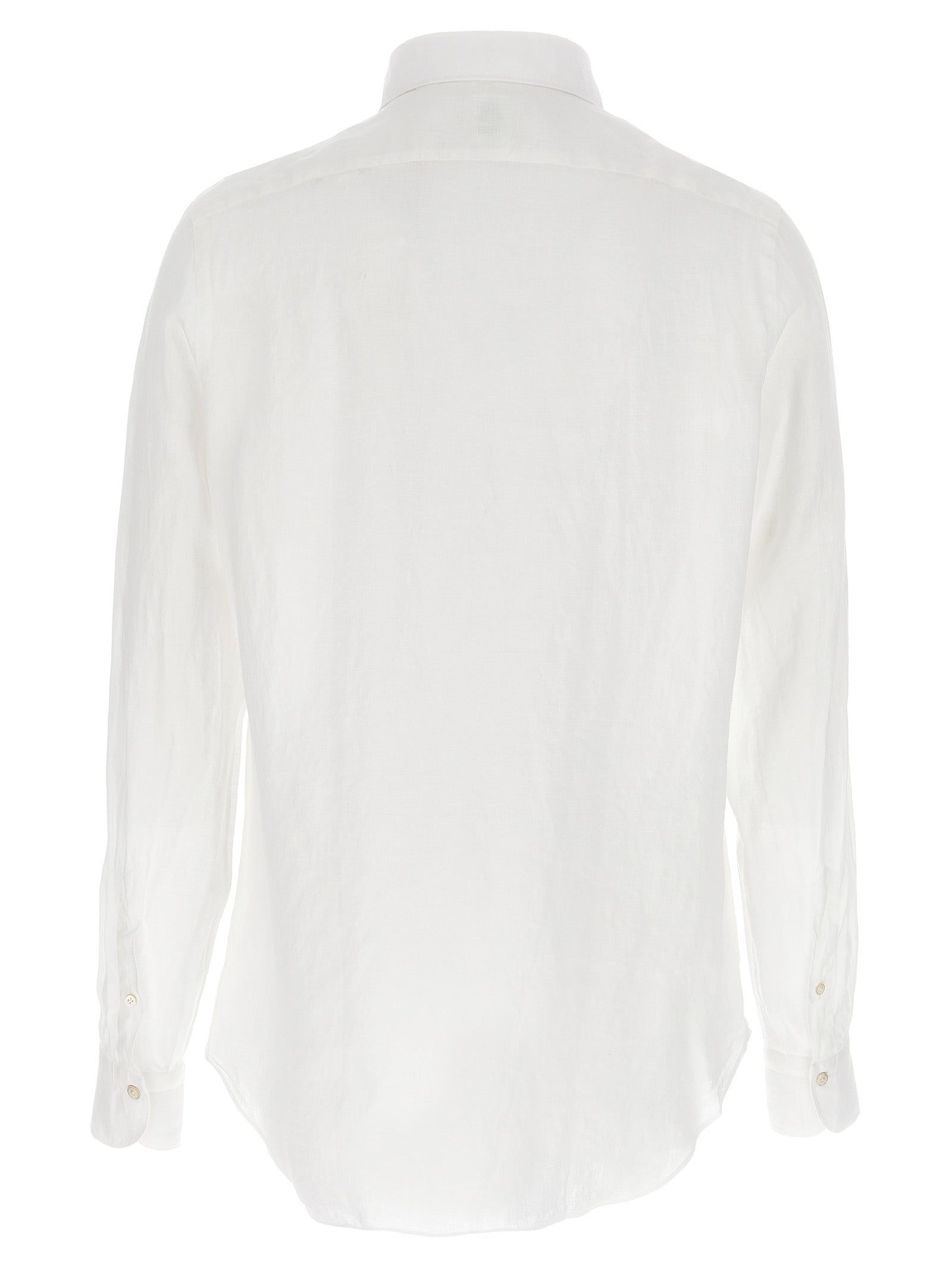 Gaeta shirt White Linen Shirt, Blouse