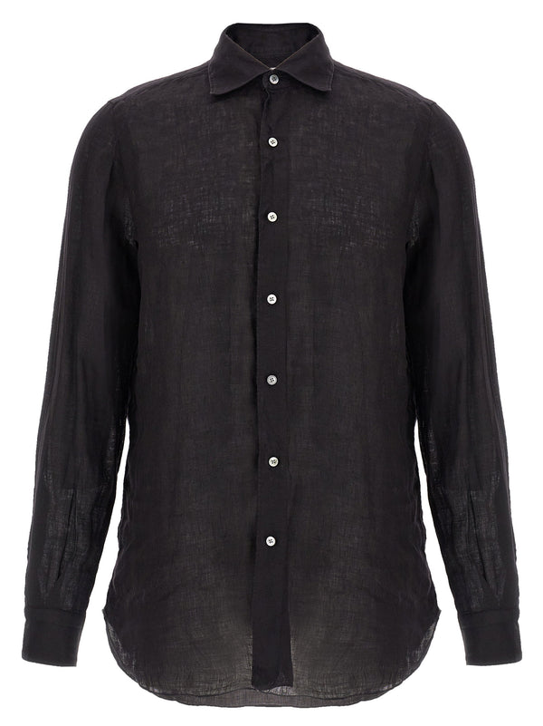 Finamore Shirt — Black