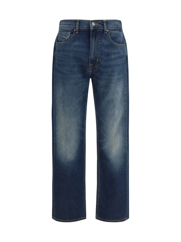 7for 98% Cotton; 2% Elastane jeans in blue