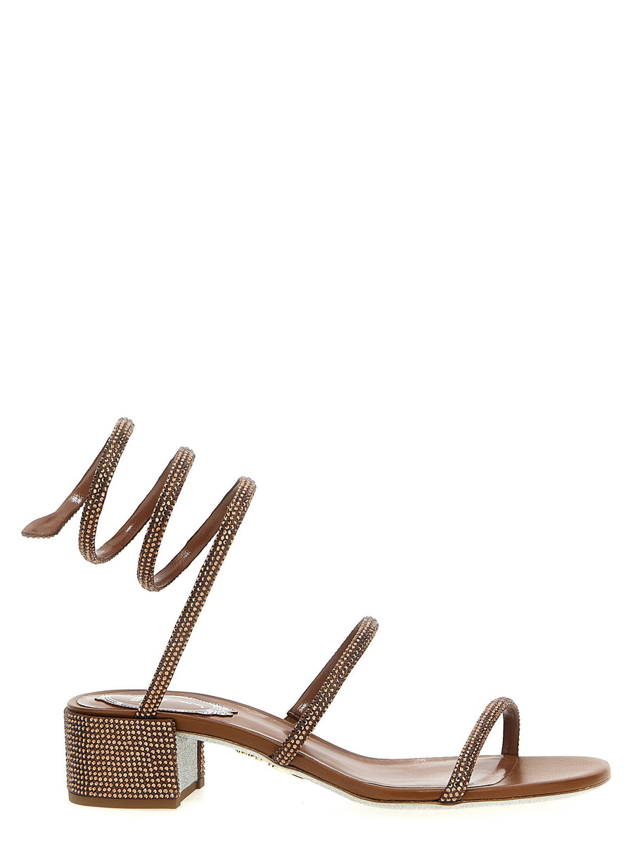René Caovilla Heel — Bronze