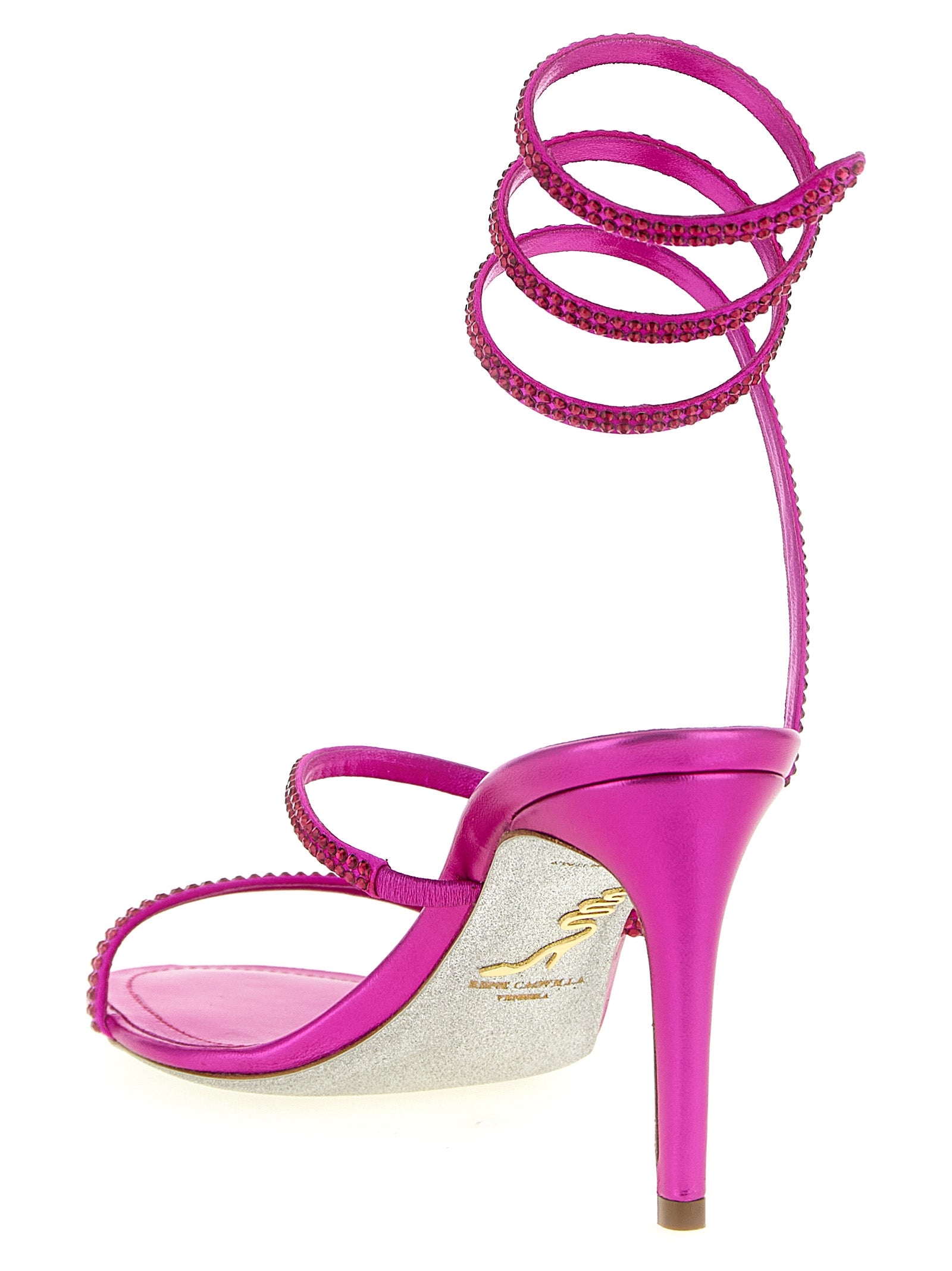 Cleo sandals Fuchsia Viscose